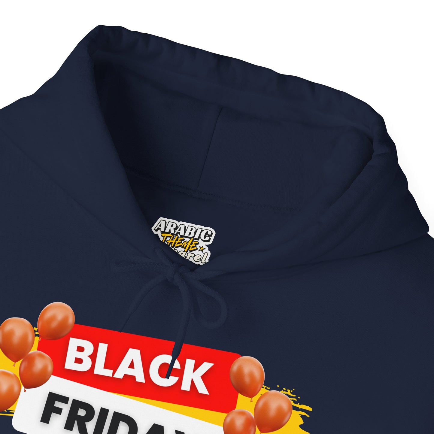 Black Friday Party Hoodie - Celebration Graphic Unisex Fleece