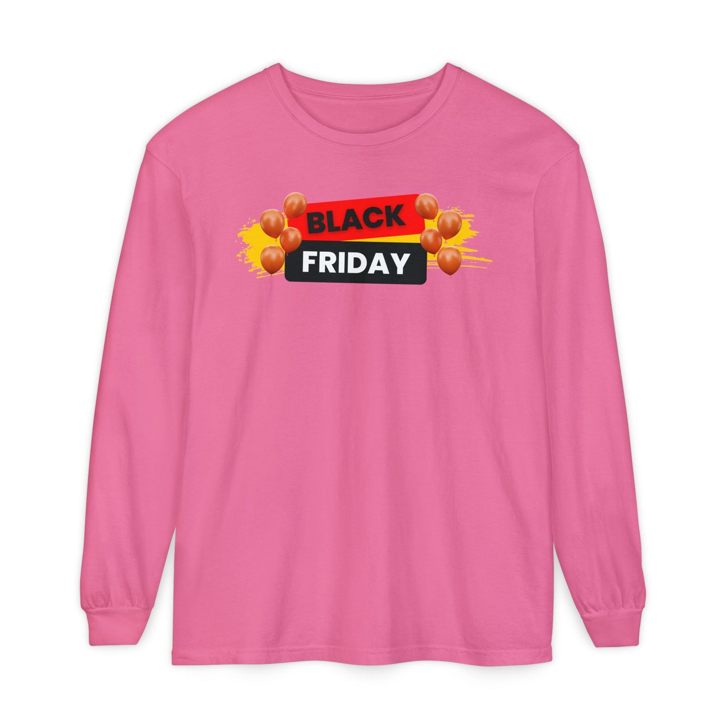 Black Friday Party Long Sleeve - Celebration Graphic Unisex Tee