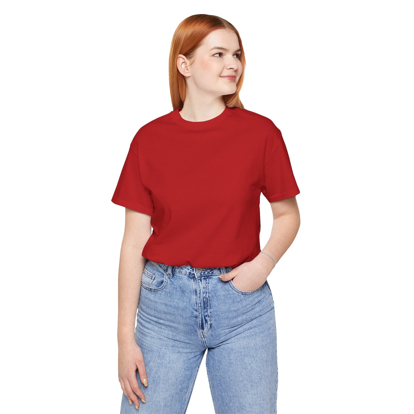 Premium Cotton Essential Blank Tee T-Shirt - Cozy Soft Unisex Tee