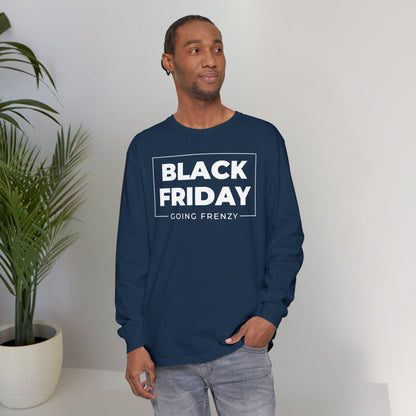 Black Friday Going Frenzy Long Sleeve - Badge Graphic Tee