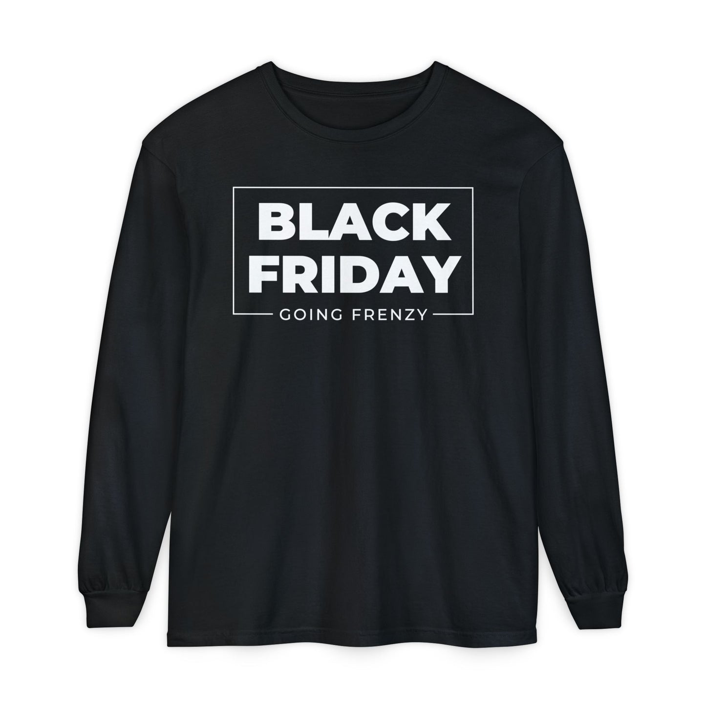 Black Friday Going Frenzy Long Sleeve - Badge Graphic Tee