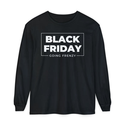 Black Friday Going Frenzy Long Sleeve - Badge Graphic Tee