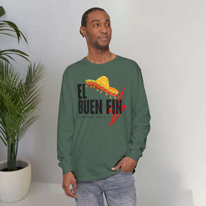 El Buen Fin Shopping Frenzy Long Sleeve - Lightning Graphic Tee