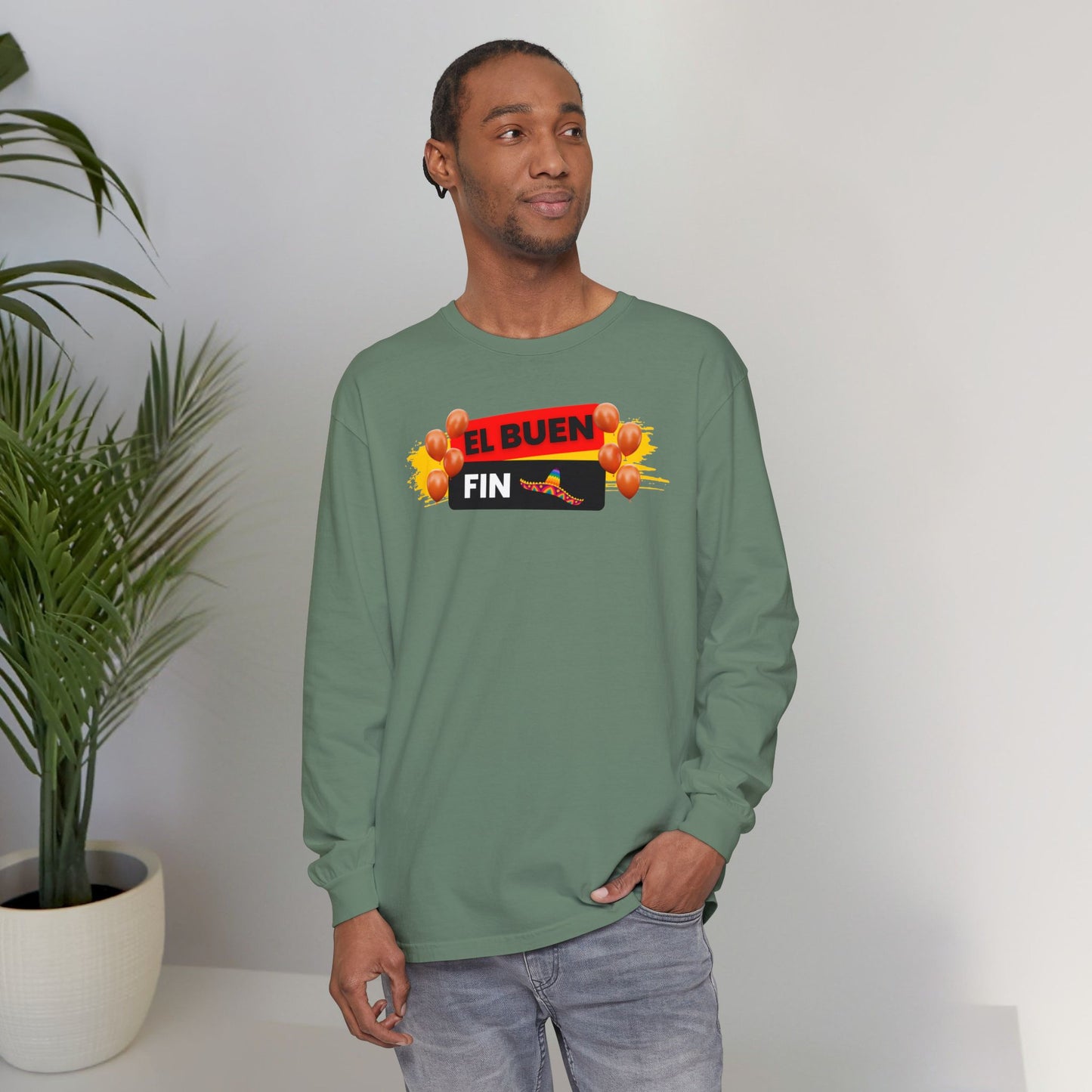 El Buen Fin Party Long Sleeve - Celebration Graphic Unisex Tee