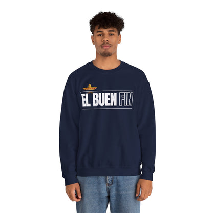 El Buen Fin Mustache Graphic Sweatshirt - Premium Unisex Crewneck