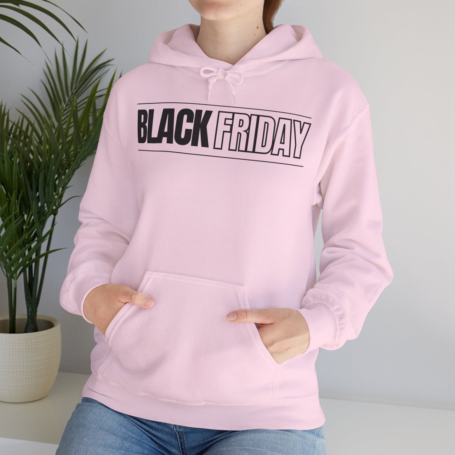 Black Friday Graphic Hoodie - Premium Unisex Fleece