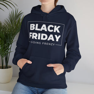 Black Friday Going Frenzy Hoodie - Badge Graphic Fleece