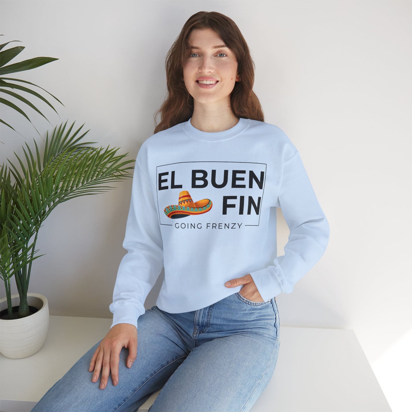 El Buen Fin Going Frenzy Sweatshirt - Badge Graphic Crewneck