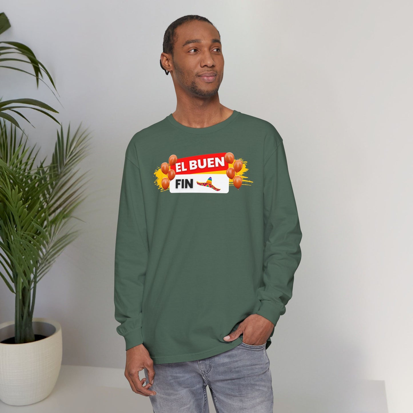 El Buen Fin Party Long Sleeve - Celebration Graphic Unisex Tee