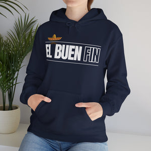 El Buen Fin Mustache Graphic Hoodie - Premium Unisex Fleece