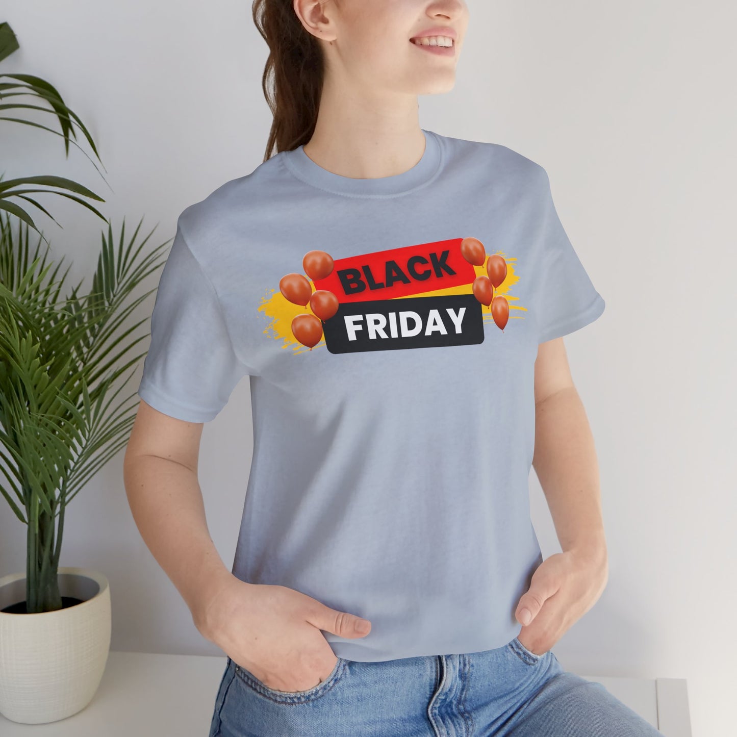 Black Friday Party T-Shirt - Celebration Graphic Unisex Cotton Tee