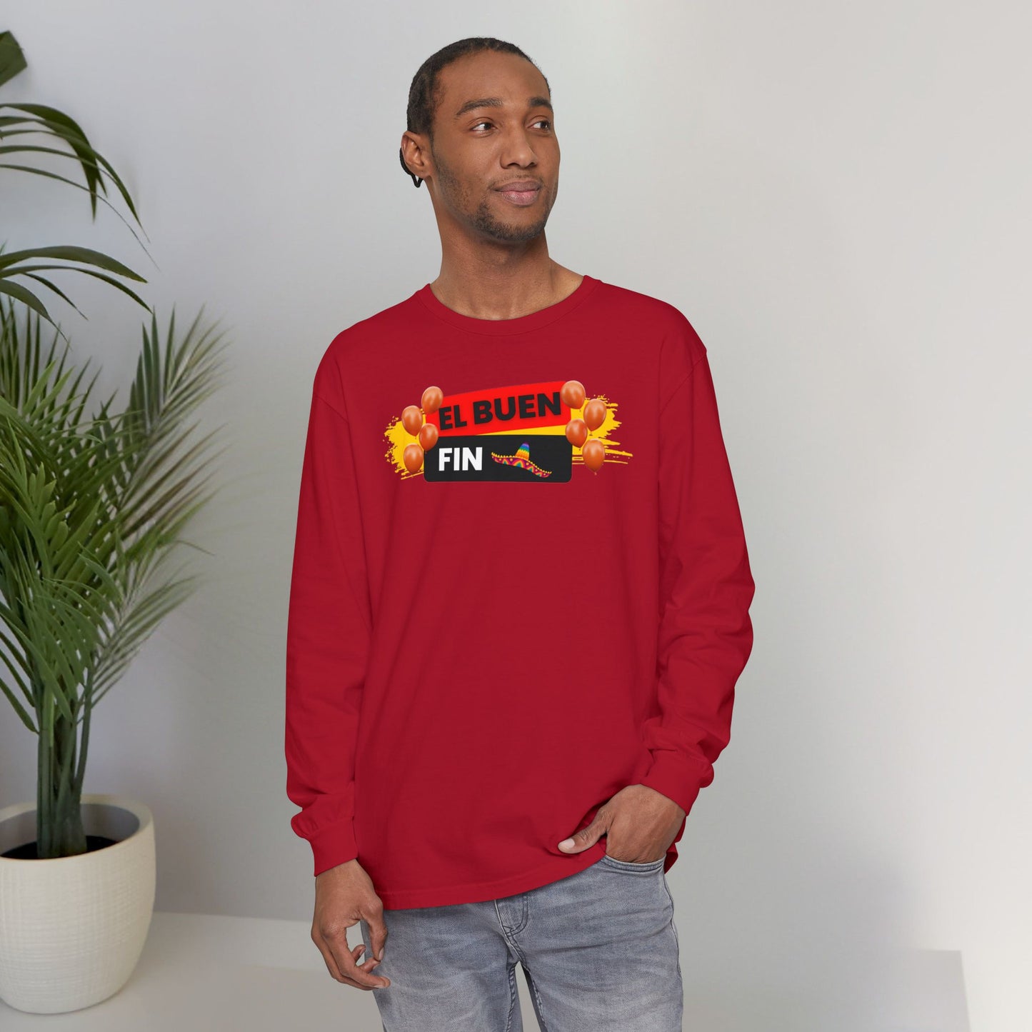 El Buen Fin Party Long Sleeve - Celebration Graphic Unisex Tee