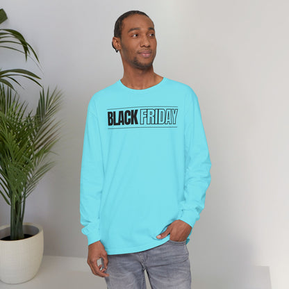 Black Friday Graphic Long Sleeve - Premium Unisex Cotton