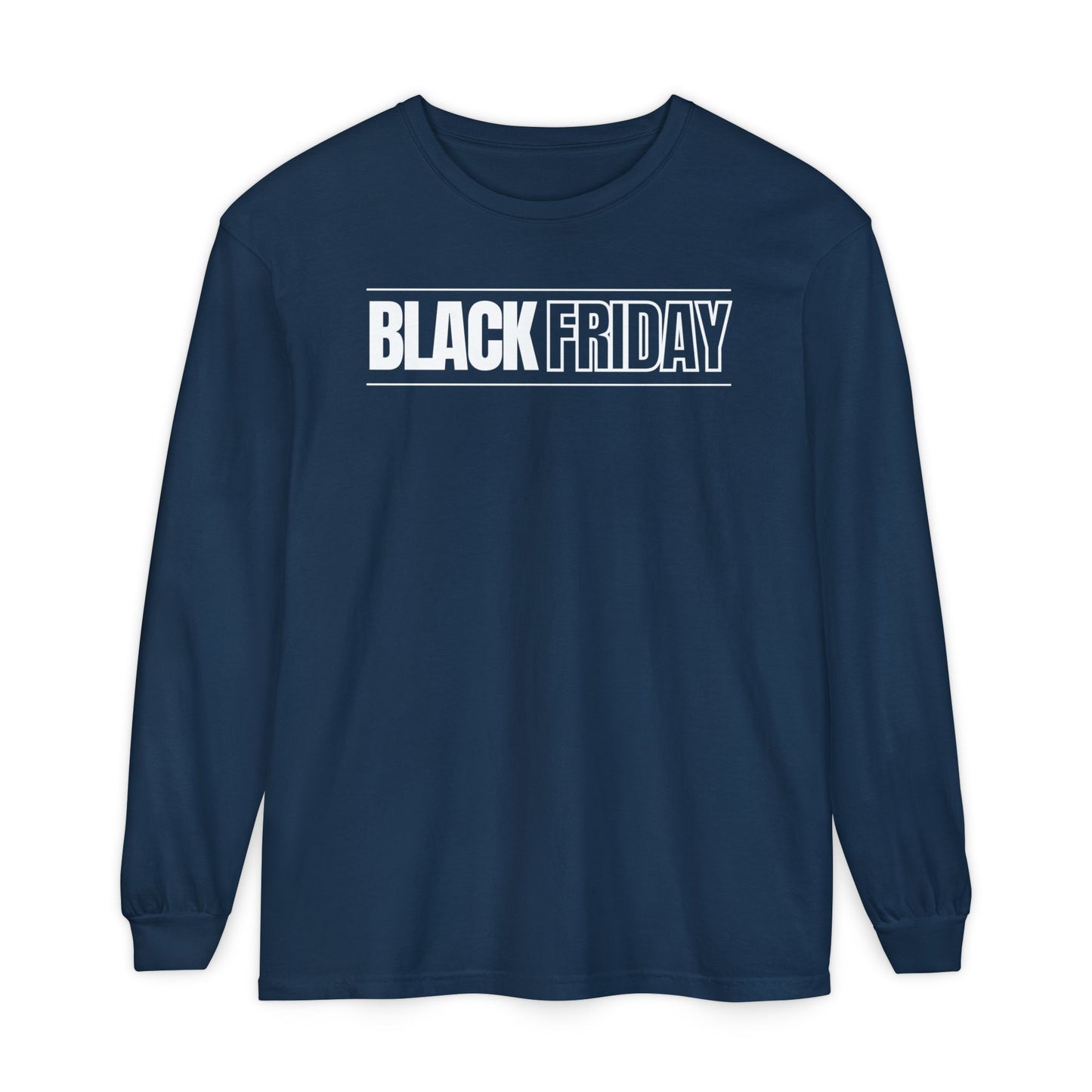 Black Friday Graphic Long Sleeve - Premium Unisex Cotton