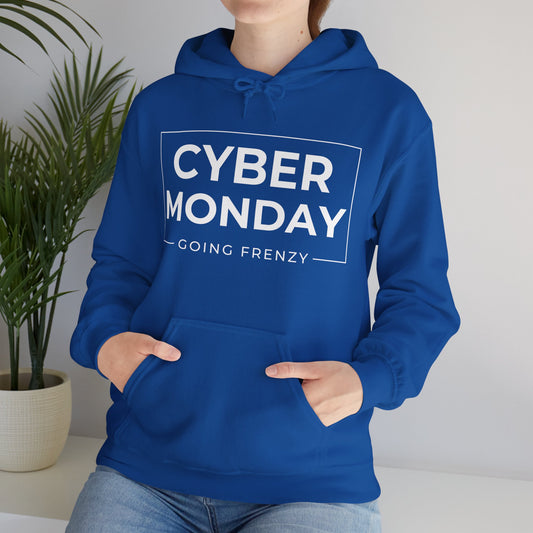 Cyber Monday Going Frenzy Hoodie - Badge Graphic Fleece