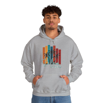 Salam Vibes Palm Tree Graphic Hoodie - Cozy Soft Cotton Graphic Unisex Hoodie