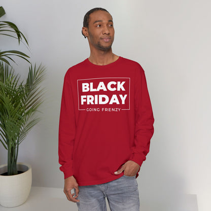 Black Friday Going Frenzy Long Sleeve - Badge Graphic Tee