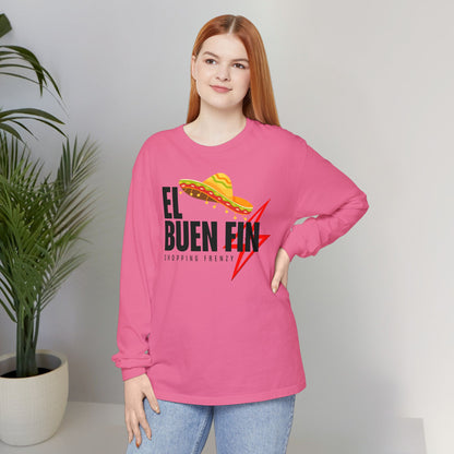 El Buen Fin Shopping Frenzy Long Sleeve - Lightning Graphic Tee