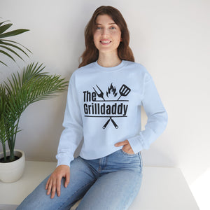 The Grilldaddy Typography Sweatshirt - Cozy Soft Cotton Unisex BBQ Graphic Sweatshirt