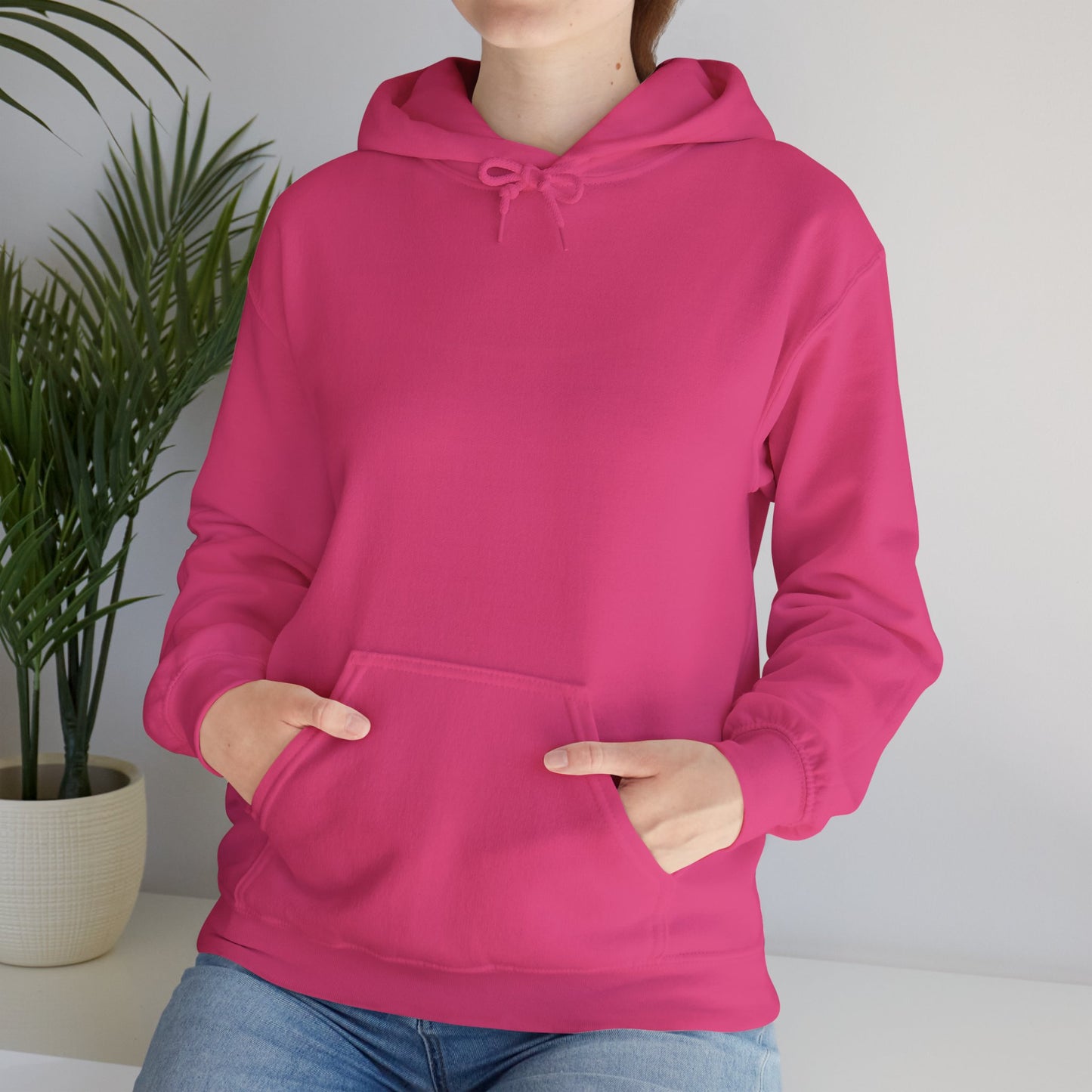 Premium Cotton Essential Blank Hoodie - Cozy Soft Unisex Hoodie