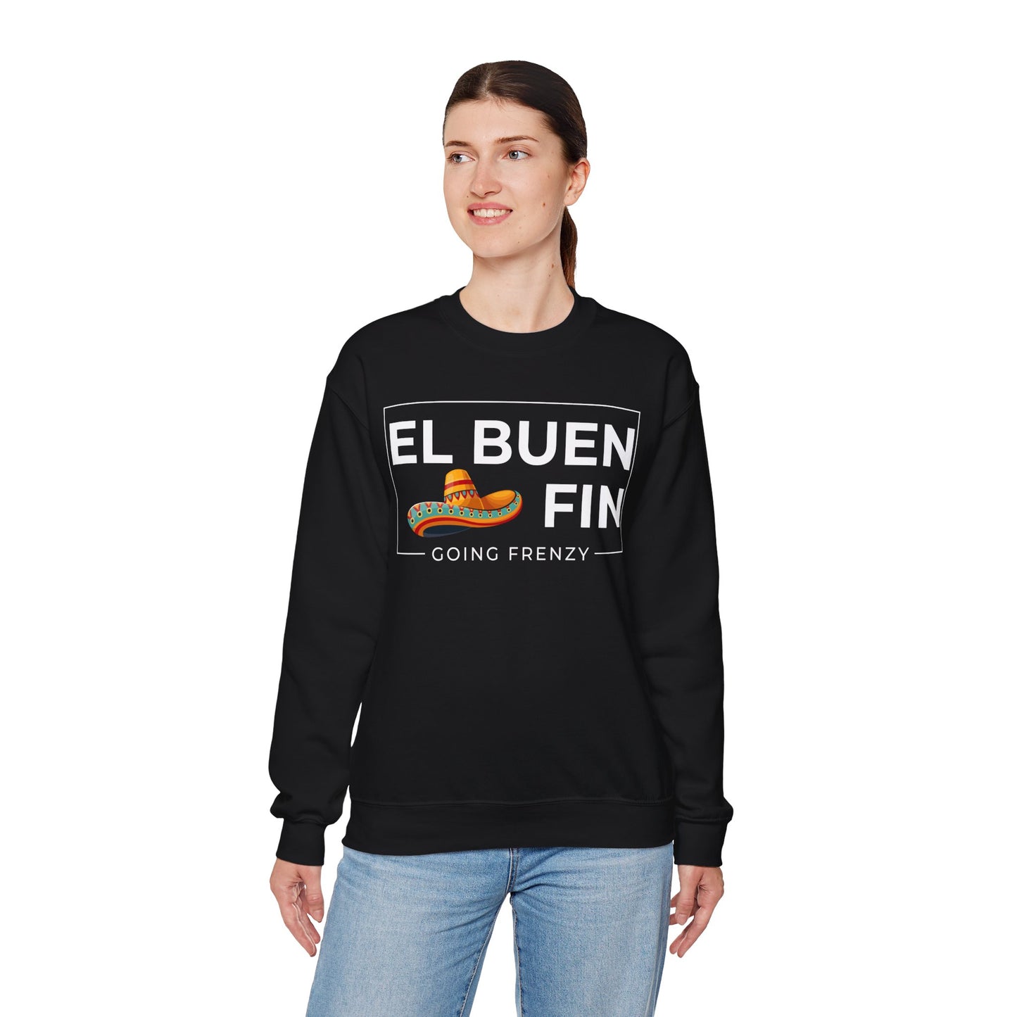 El Buen Fin Going Frenzy Sweatshirt - Badge Graphic Crewneck