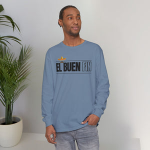 El Buen Fin Mustache Graphic Long Sleeve - Premium Unisex Cotton