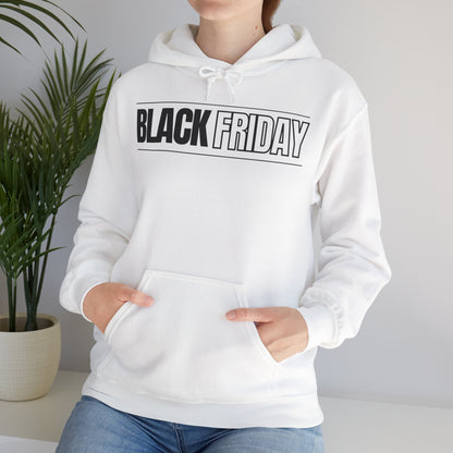 Black Friday Graphic Hoodie - Premium Unisex Fleece