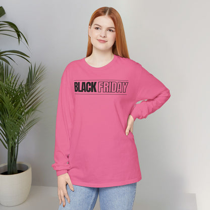 Black Friday Graphic Long Sleeve - Premium Unisex Cotton