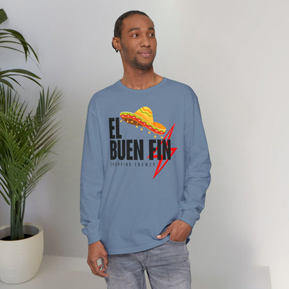 El Buen Fin Shopping Frenzy Long Sleeve - Lightning Graphic Tee