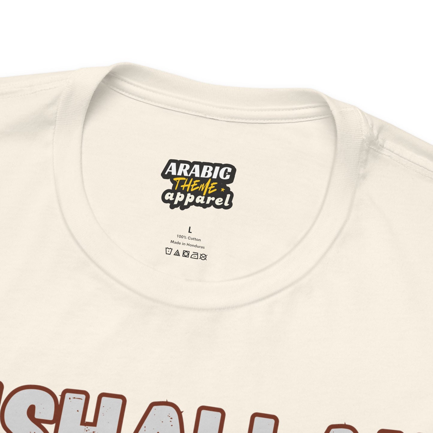 Inshallah Comes True Typographic Tee T-Shirt - Cozy Soft Cotton Unisex Tee