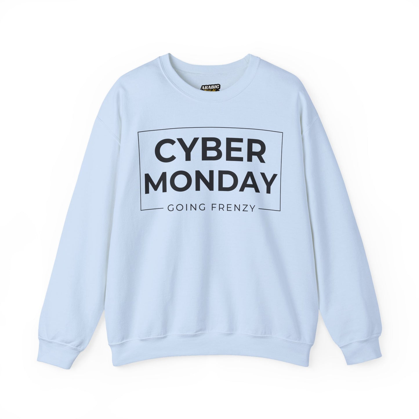 Cyber Monday Going Frenzy Sweatshirt - Badge Graphic Crewneck