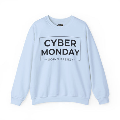 Cyber Monday Going Frenzy Sweatshirt - Badge Graphic Crewneck