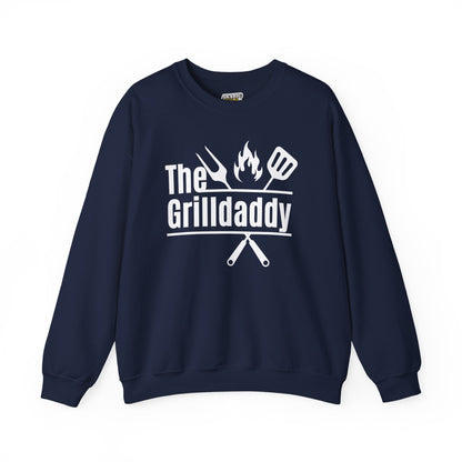 The Grilldaddy Typography Sweatshirt - Cozy Soft Cotton Unisex BBQ Graphic Sweatshirt