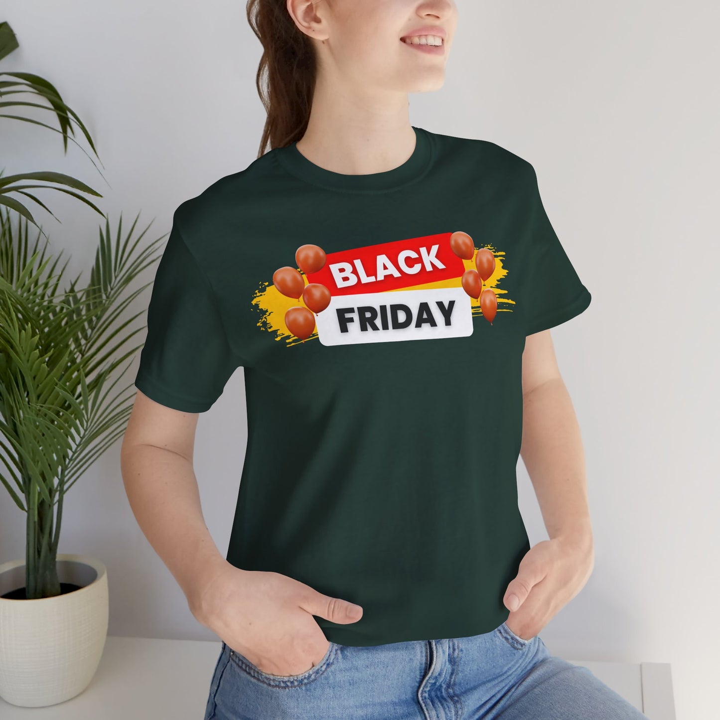 Black Friday Party T-Shirt - Celebration Graphic Unisex Cotton Tee