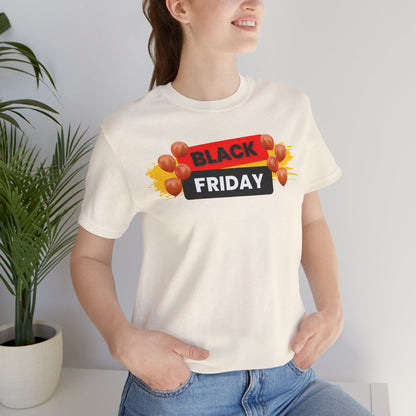 Black Friday Party T-Shirt - Celebration Graphic Unisex Cotton Tee