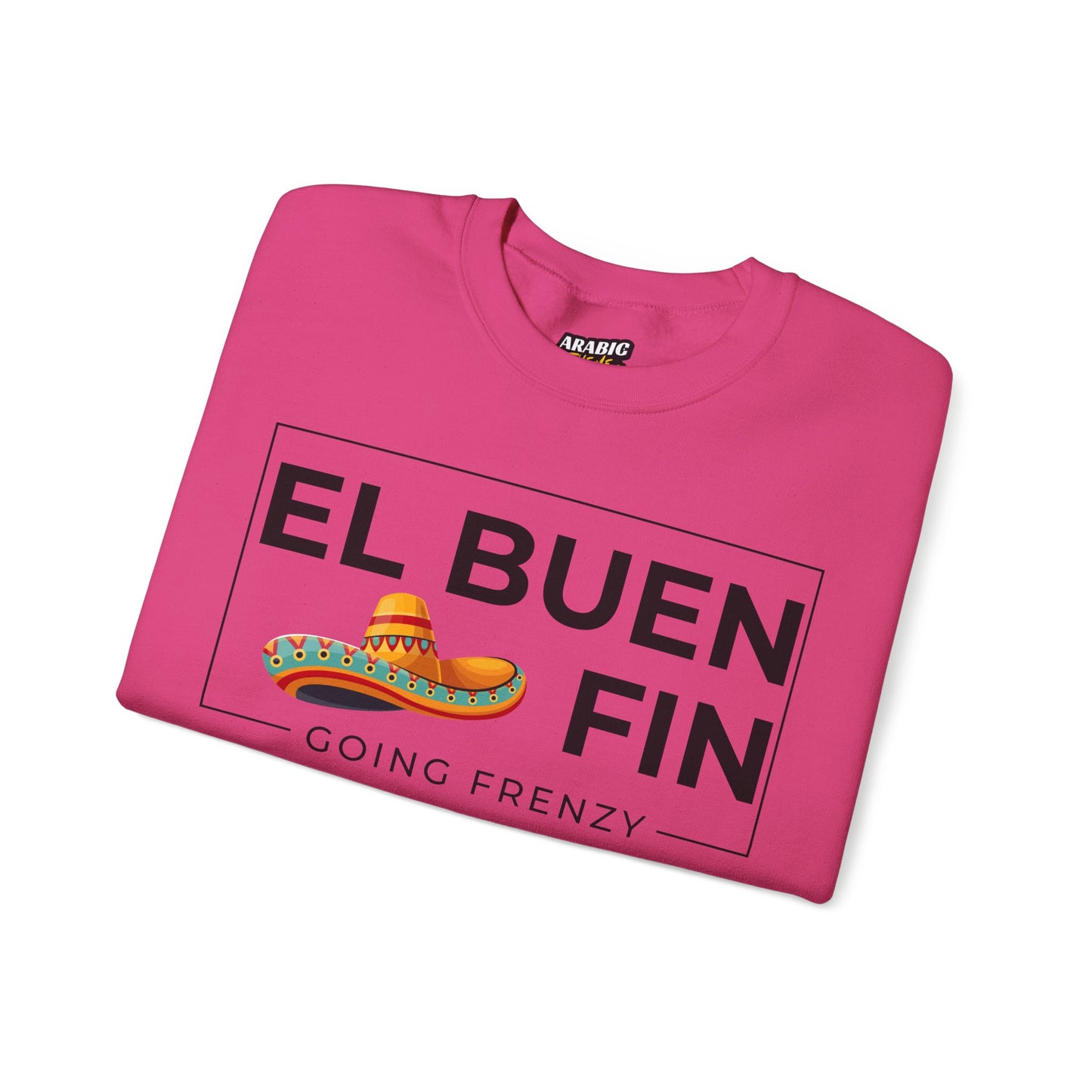 El Buen Fin Going Frenzy Sweatshirt - Badge Graphic Crewneck