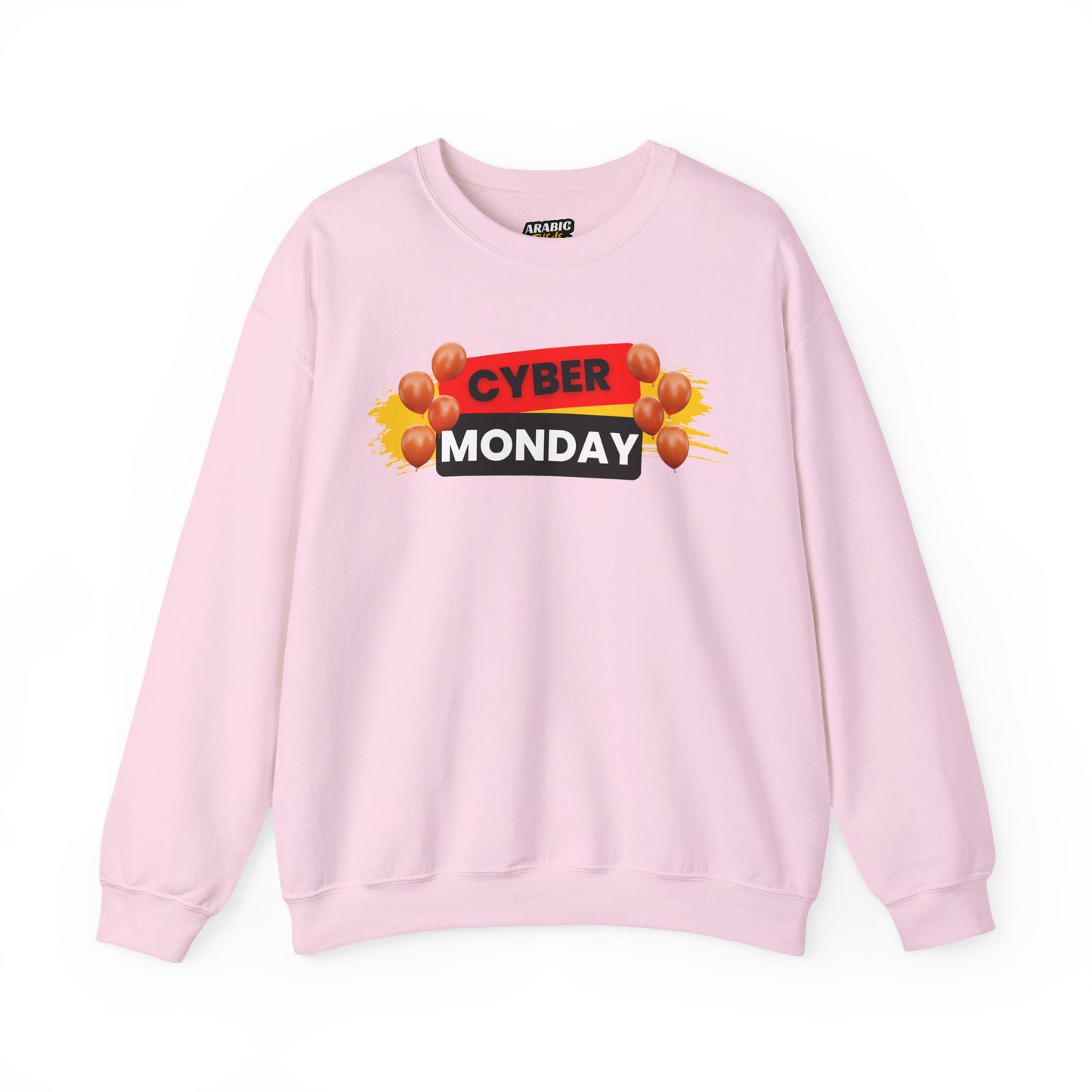 Cyber Monday Party Sweatshirt - Celebration Graphic Unisex Crewneck