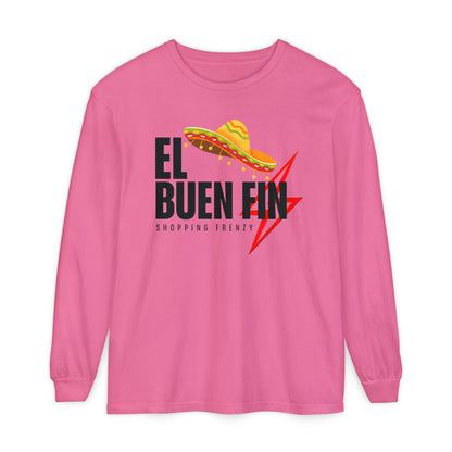 El Buen Fin Shopping Frenzy Long Sleeve - Lightning Graphic Tee