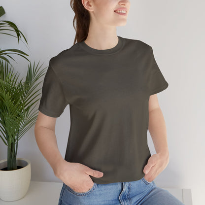 Premium Cotton Essential Blank Tee T-Shirt - Cozy Soft Unisex Tee