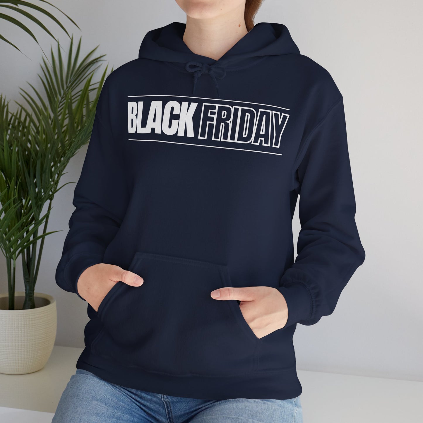 Black Friday Graphic Hoodie - Premium Unisex Fleece