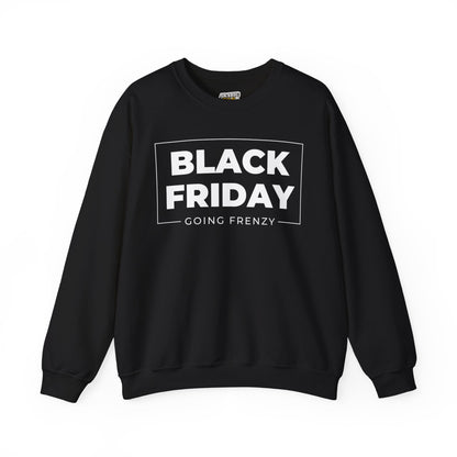 Black Friday Going Frenzy Sweatshirt - Badge Graphic Crewneck