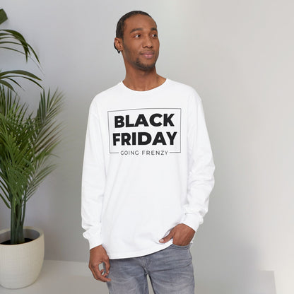 Black Friday Going Frenzy Long Sleeve - Badge Graphic Tee