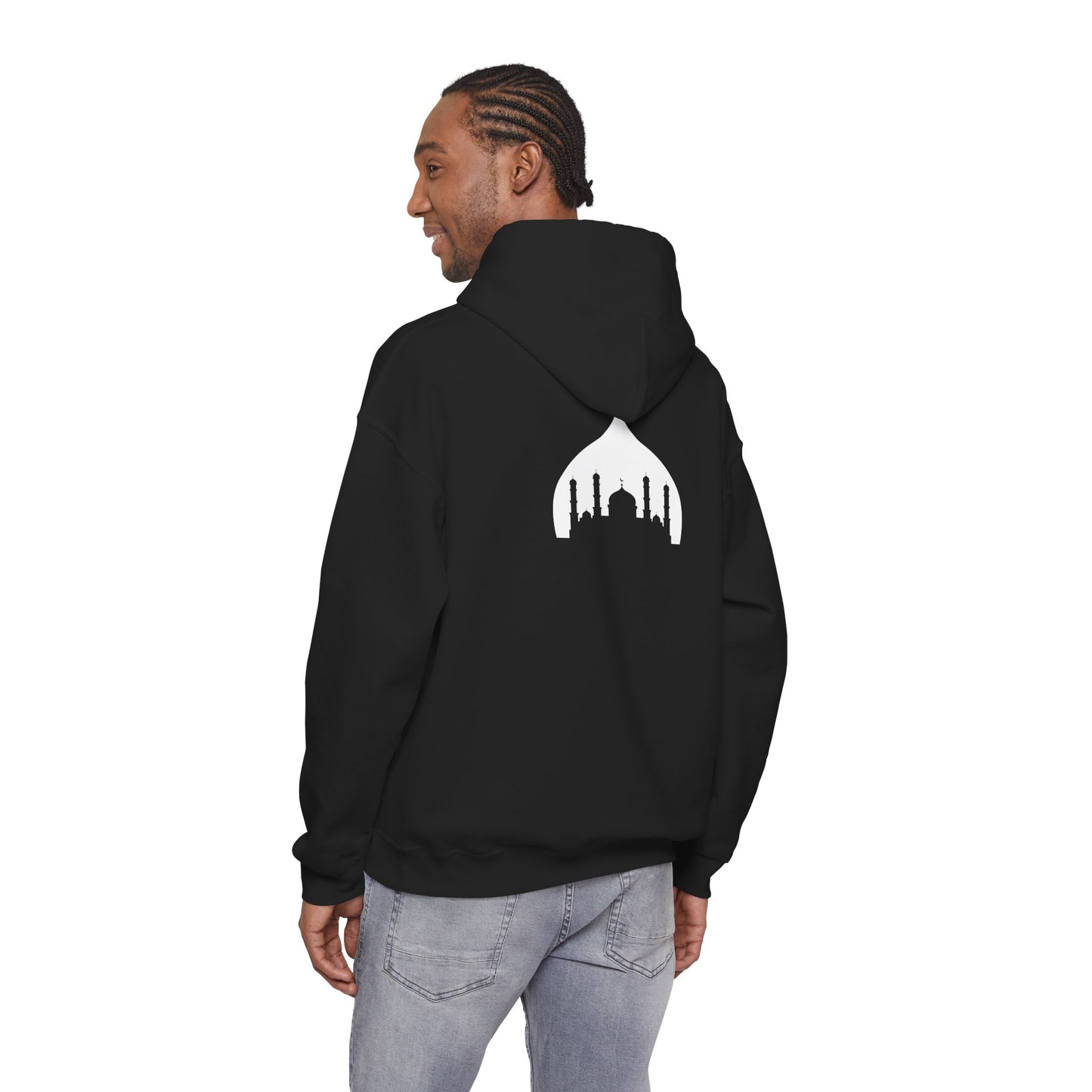 And He is with you wherever you are Hoodie - Arabic Calligraphy Islamic Unisex Hoodie