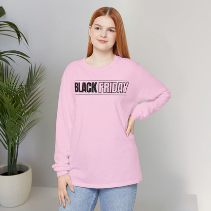 Black Friday Graphic Long Sleeve - Premium Unisex Cotton