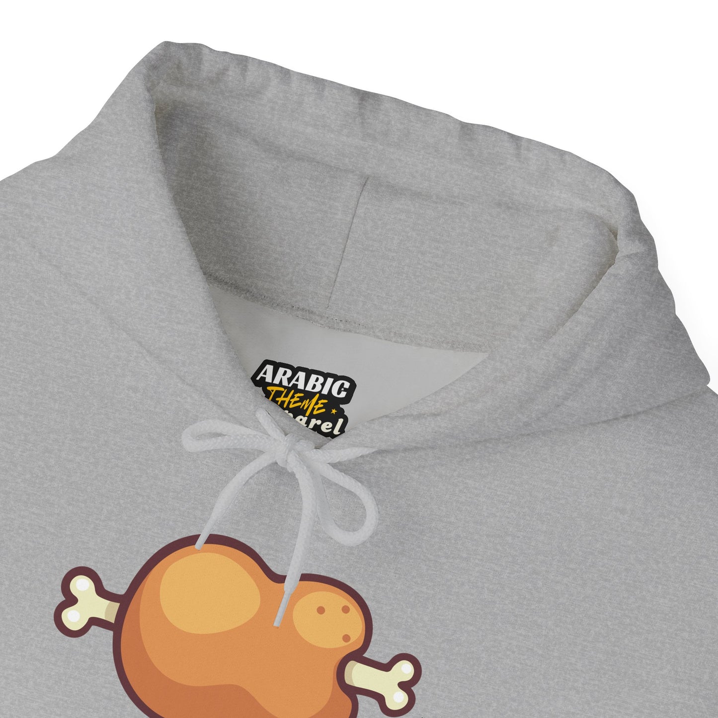 Cartoon MEAT Graphic Hoodie - Cozy Soft Cotton Unisex Graphic Hoodie