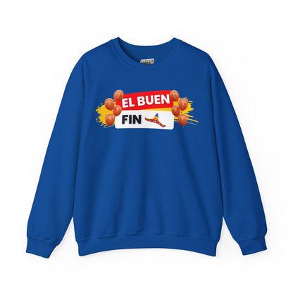 El Buen Fin Party Sweatshirt - Celebration Graphic Unisex Crewneck
