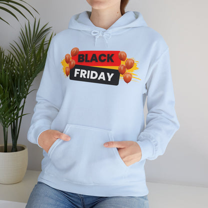 Black Friday Party Hoodie - Celebration Graphic Unisex Fleece