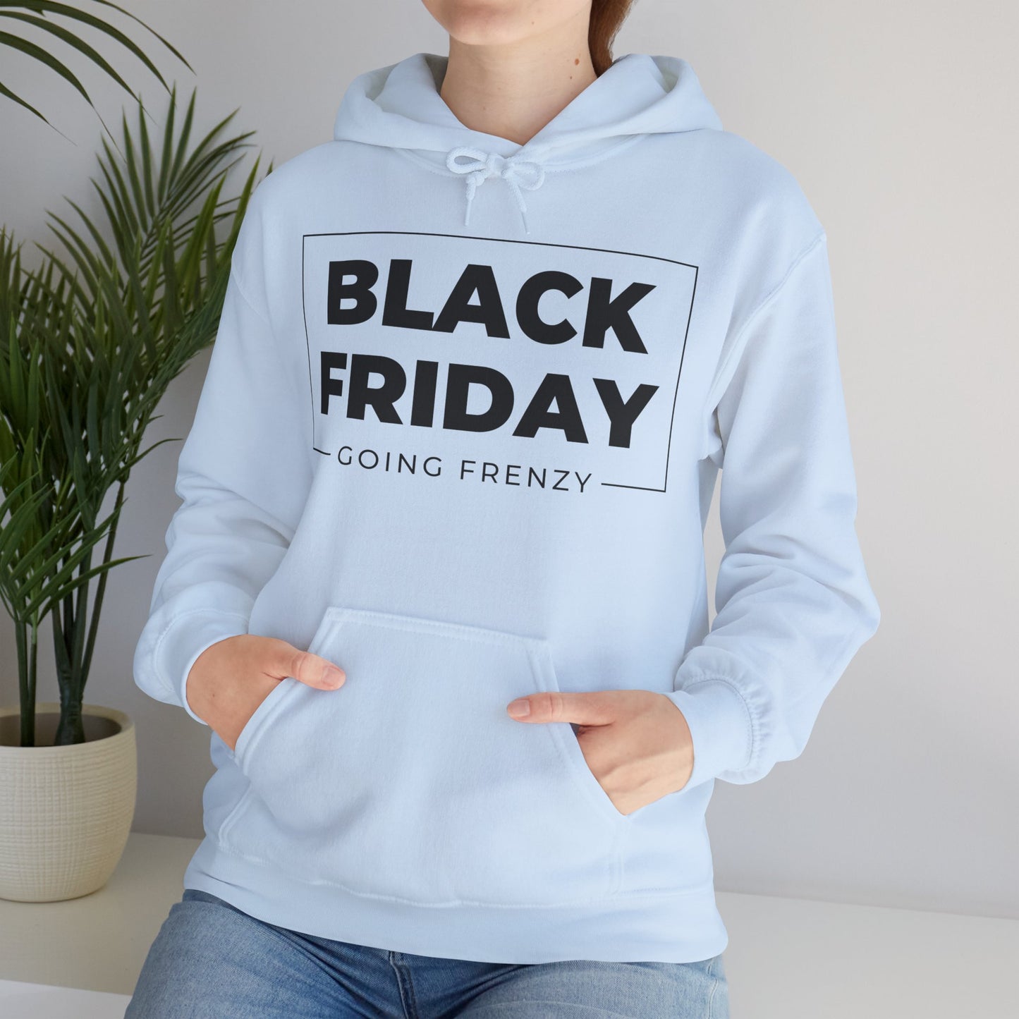 Black Friday Going Frenzy Hoodie - Badge Graphic Fleece