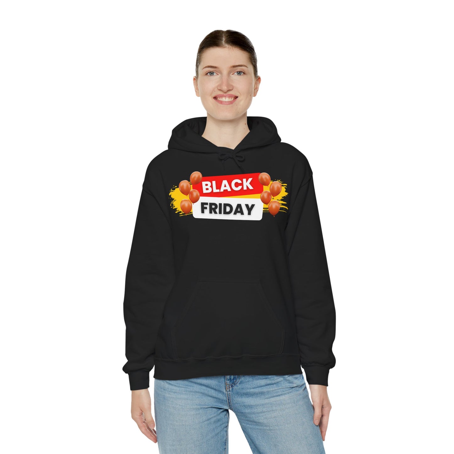 Black Friday Party Hoodie - Celebration Graphic Unisex Fleece