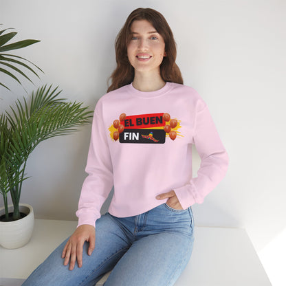 El Buen Fin Party Sweatshirt - Celebration Graphic Unisex Crewneck